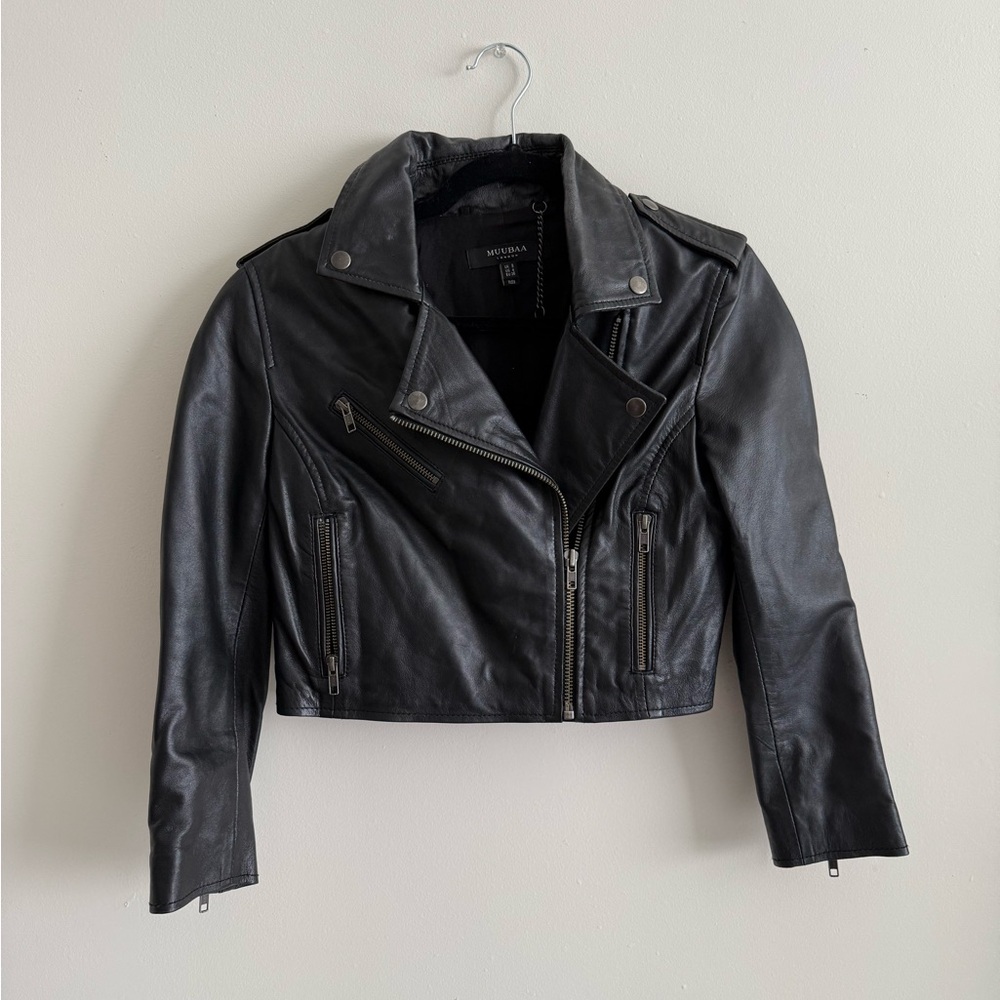 Muubaa genuine leather jacket